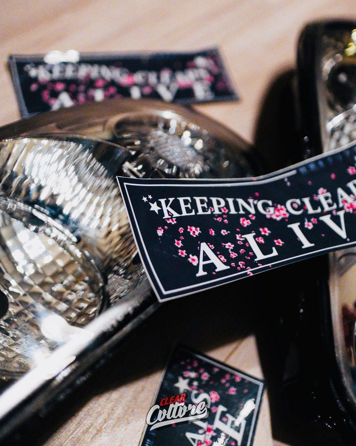 Keeping Clears Alive Sticker