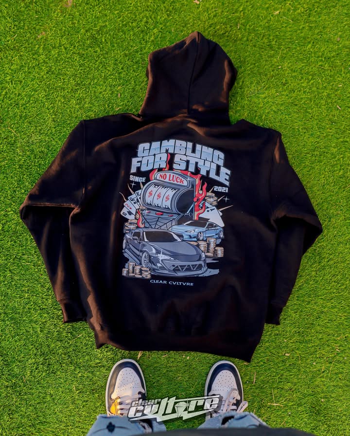 Gambling for Style Zip-Up Jacket