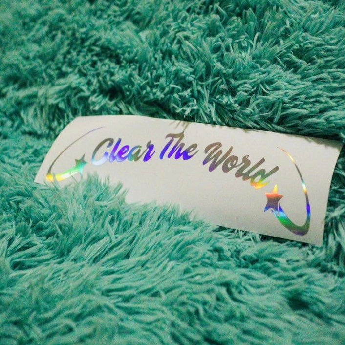 💫Clear The World💫 Decal