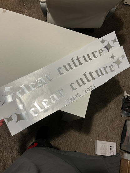 (Limited Edition) Chrome Banners