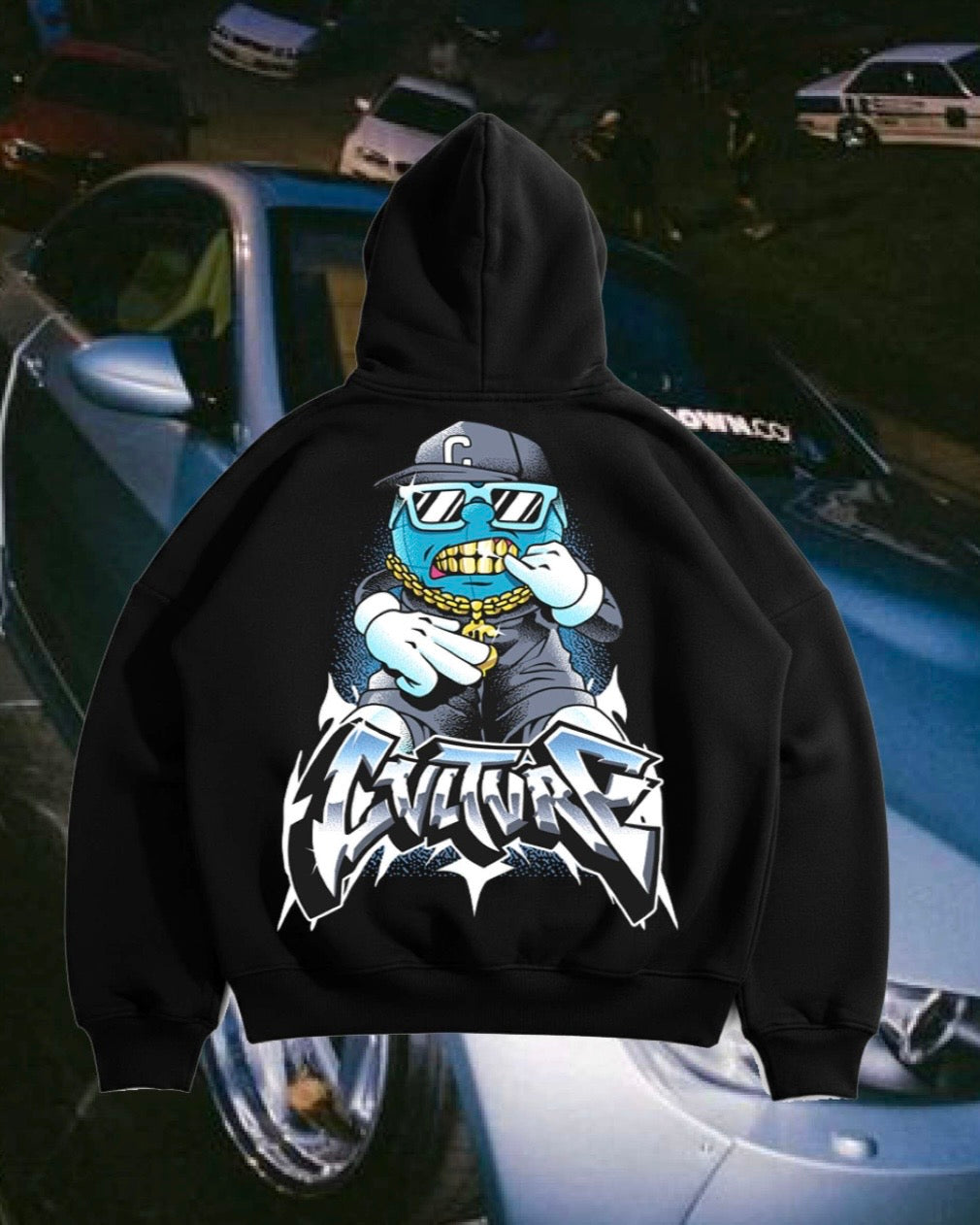 Mr Disrepect Rapper Limited Edition Mr Clear Rapper Hoodie – Clear Cvltvre