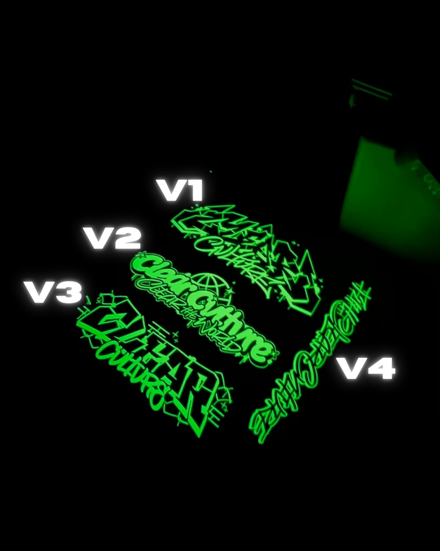 Glow in the Dark Decals